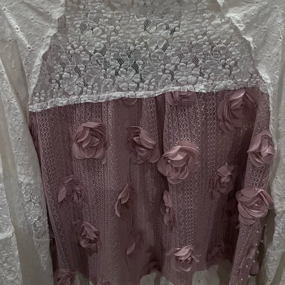 POL Ivory Lace Top - Picture 9 of 9